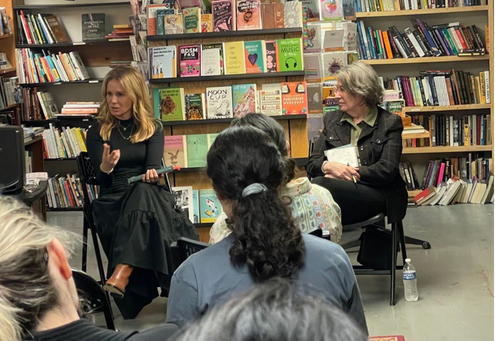 Jennifer Griffith at book reading